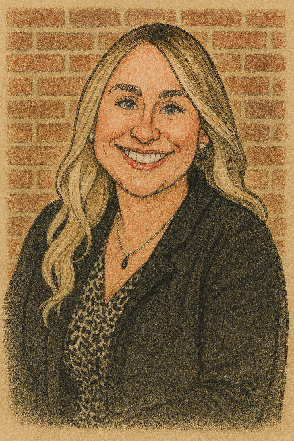 caricature of Abby Freiburger, FPQP®