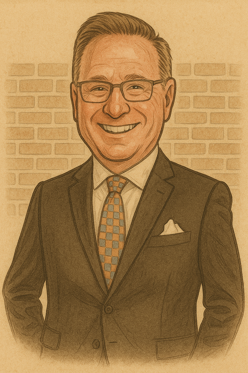 caricature of Brian Hood, CFP®