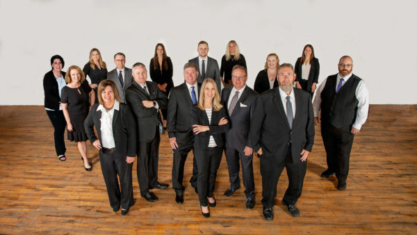 Legacy Financial group photo. Image captured from above.
