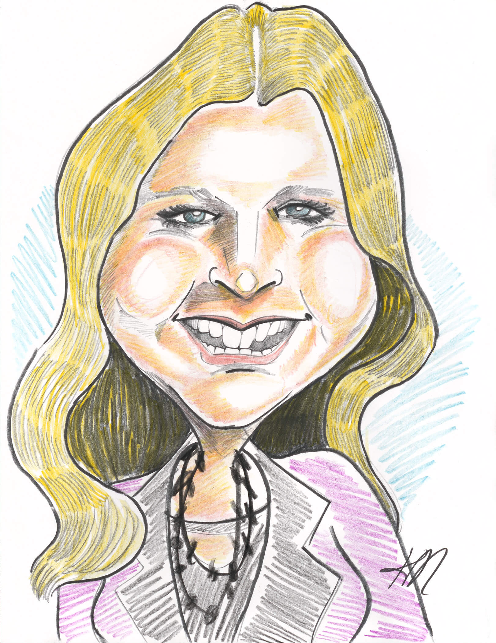 caricature of Jodi Baker, FPQP®