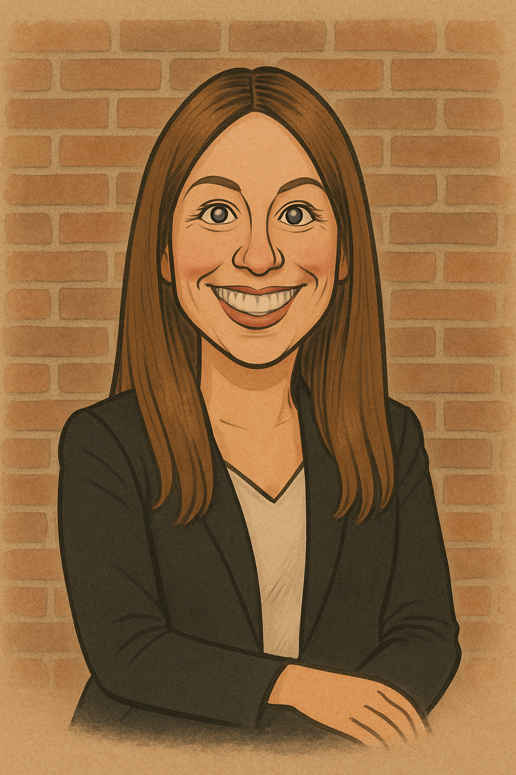 caricature of Miranda Blocher, FPQP®