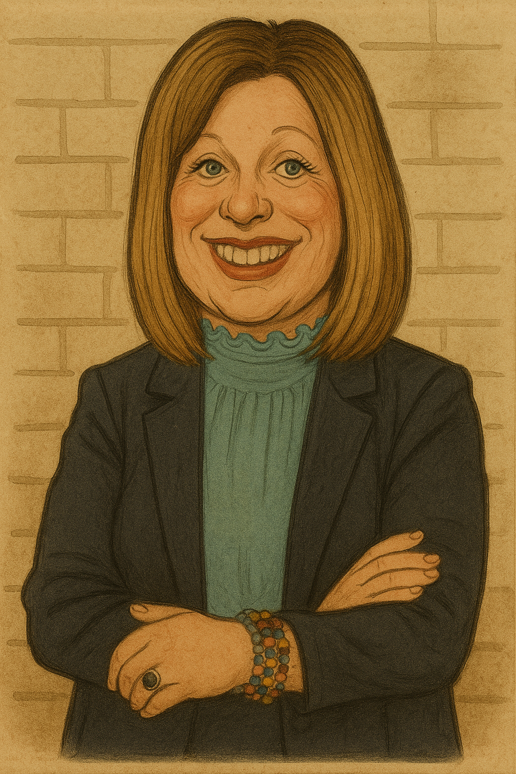 caricature of Tamara Smith, CDFA®